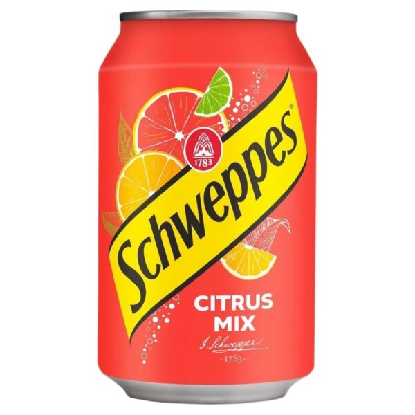 Schweppes Citrus Mix (Pack de 24 x 0,33l)