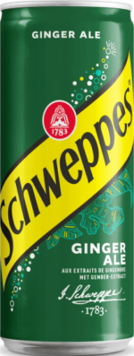 Schweppes Ginger Ale (Pack de 24 x 0,33l)