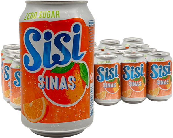 Sisi Sinas Zero Sucre (Pack de 24 x 0,33l)