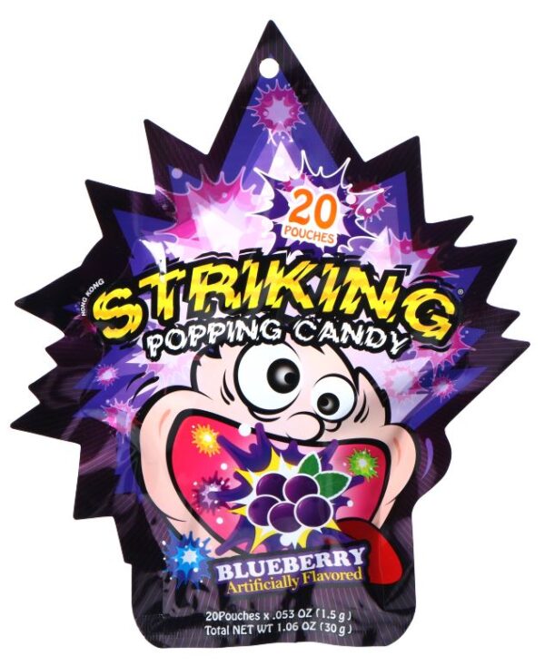 Striking Popping Candy Myrtille (30g)