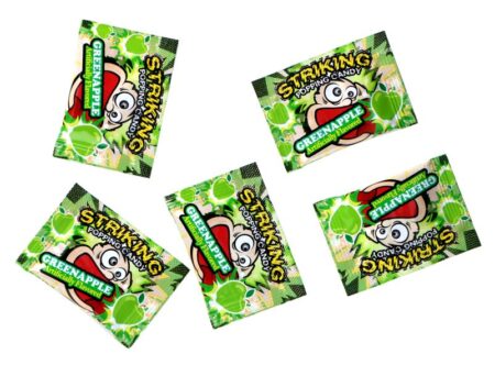 Striking-Popping-Candy-Green-Apple-Bags