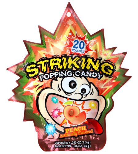 Striking Popping Candy Pêche(30g)