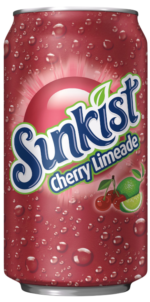 Sunkist USA Cerise Limonade (Pack de 12 x 0,355l)