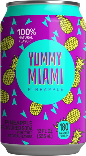 Yummy Miami USA Ananas (Pack de 12 x 0,35l)