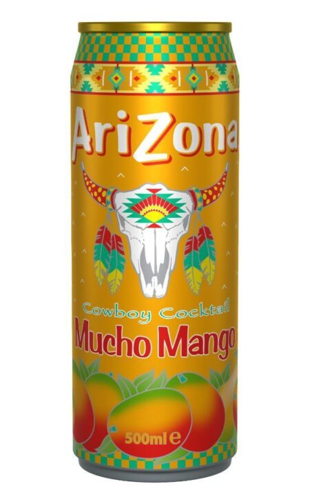 Arizona Cowboy Cocktail Mucho Mango (Pack de 12 x 0,5L)