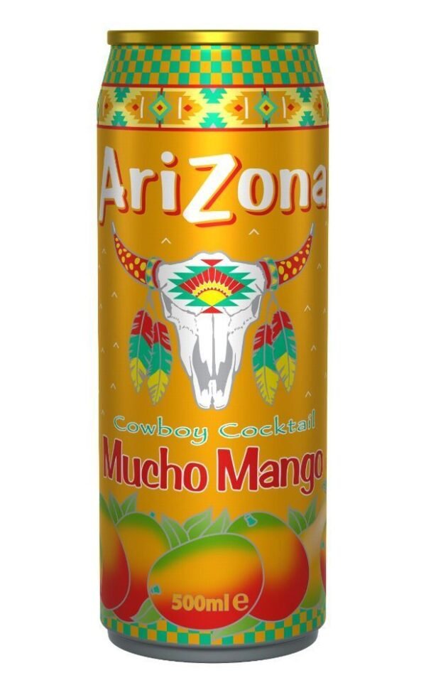 Arizona Cowboy Cocktail Mucho Mango (Pack de 12 x 0,5L)