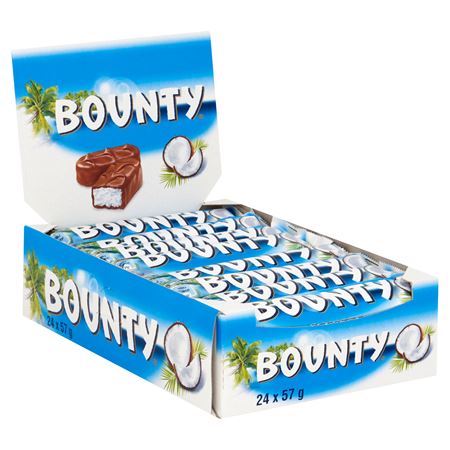 Bounty Milk Single (Pack de 24 x 57g.)