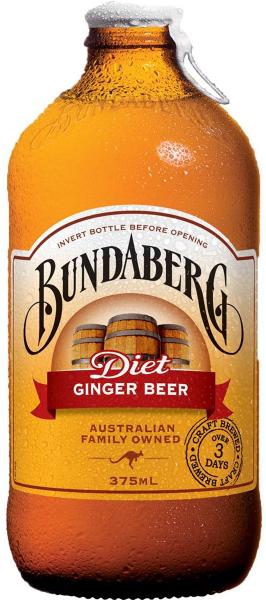 Bundaberg Diet Bière au Gingembre (12 bouteilles de 0,37l)