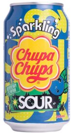 Chupa Chups Myrtille Acide (Pack de 24 x 0,34l)