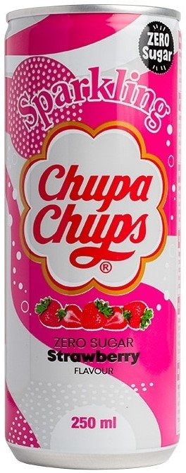 Chupa Chups Fraise Zero (Pack de 24 x 0,25l)