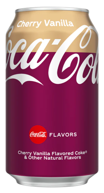 Coca Cola USA Cerise Vanille (Pack de 12 x 0,35l)