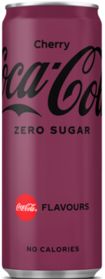 Coca Cola Cerise Zero Sucre (Pack de 24 x 0,25l)