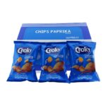 Croky Paprika Crisps (Pack de 20 x 40g)