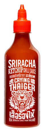 Crying Thaiger Sriracha Ketchup Sauce Chilli (4 x 440ml)