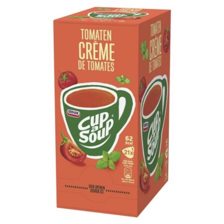 Unox Cup a Soup Soupe à la crème de tomate (Pack de 21 x 18g)