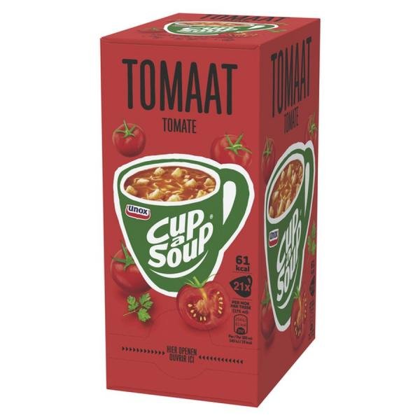 Unox Cup a Soup Soupe de tomates (Pack de 21 x 18g)