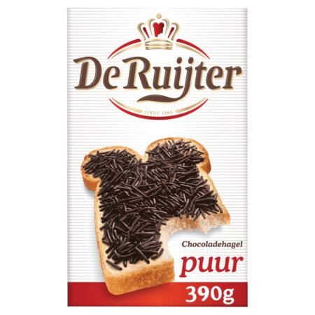 De Ruijter Chocoladehagel Pur (3 x 39g)