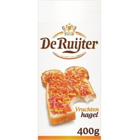 De Ruijter Vruchtenhagel (Pack de 4 x 400g)