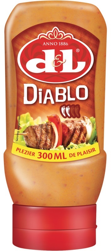 Sauce D&L Diablo (pack de 6 x 300 ml)