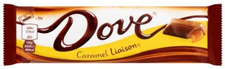 Dove Caramel Liaison (Pack de 24 x 50g)