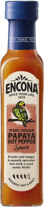 Encona Sauce Papaye et Piment Fort (pack de 6 x 142 ml)