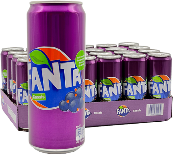 Fanta Cassis (Pack de 24 x 0,33l)