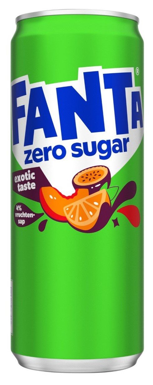 Fanta Exotique Zéro Sucre (Pack de 24 x 0,33l)