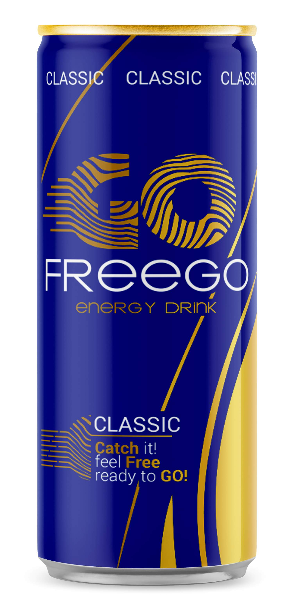 Freego Classic Energy Drink (Pack de 24 x 0,25l)
