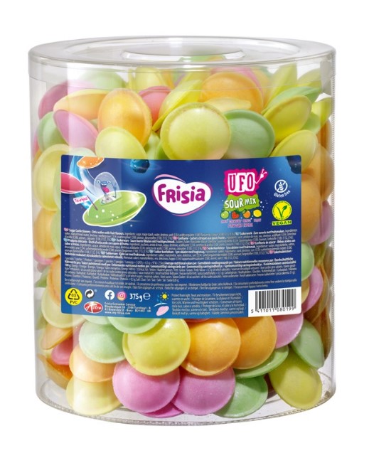 Frisia Ufo's Fruit Acide Silo 375g