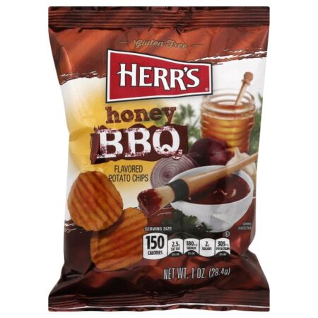 Chips au miel et au barbecue Herr's (42 x 28,4g)