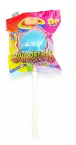 ZED Candy Jawbreaker On A Stick (Pack de 15 x 60g)