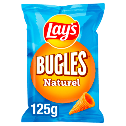 Lay's Bugles Naturel (Pack de 12 x 125g)