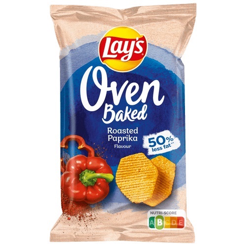 Lay's Chips Oven Baked Paprika Grillé (Pack de 20 x 35g)