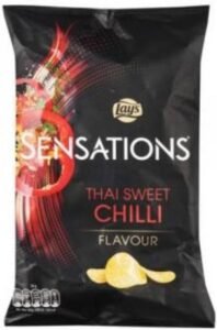 Lay's Sensations Thai Piment Doux Crisps (Pack de 20 x 40g)