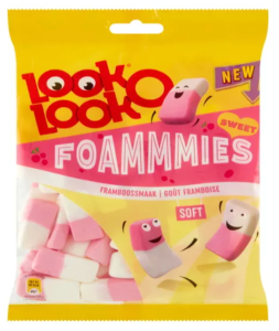 Look-O-Look Foammmies Goût Framboise Douce (180g)