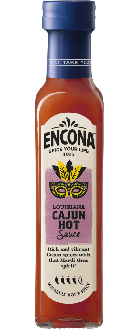 Encona Sauce piquante Louisiane Cajun (pack de 6 x 142 ml)