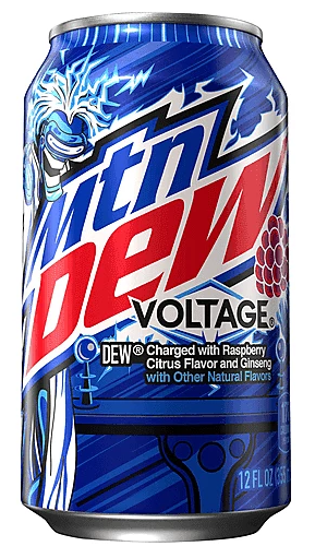 Mountain Dew USA Voltage (12 canettes de 0,35l)