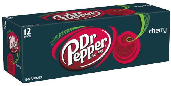 Dr. Pepper USA Cerise (Pack de 12 x 0,35l)