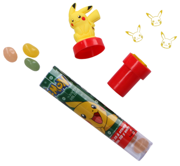 Bonbons à la gelée Pokémon avec timbres (Pack de 24 x 8g)