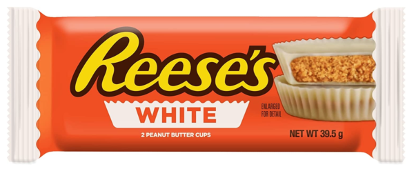 Reese's Cups Beurre de cacahuètes blanc  (Pack de 24 x 39,5g)