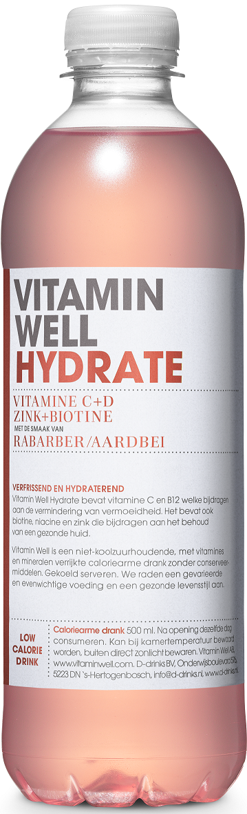 Vitamin Well Hydrate (Pack de 12 x 0,5l)