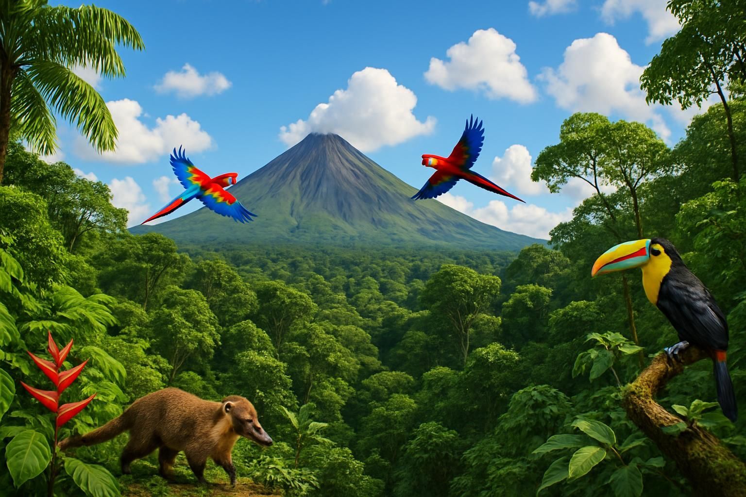 Découvrez les itinéraires incontournables pour explorer le Costa Rica en 15 jours : plages paradisiaques, volcans, parcs nationaux et conseils pratiques pour un voyage inoubliable.