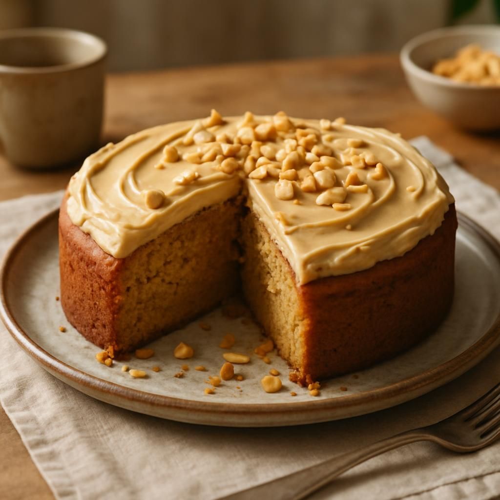 Découvrez notre recette de gâteau moelleux au beurre de cacahuète, facile à préparer et irrésistiblement fondant. Un dessert gourmand parfait pour les amateurs de saveurs originales et réconfortantes !