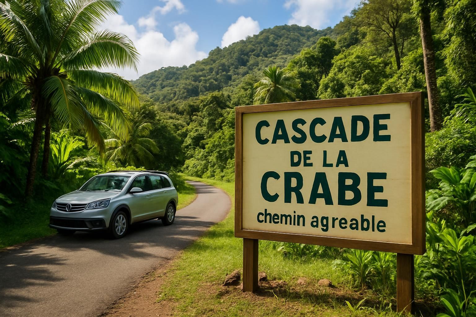 Découvrez la Cascade de la Crabe en Martinique, un joyau naturel caché au cœur de la forêt tropicale. Profitez d'une expérience rafraîchissante et dépaysante, idéale pour les amoureux de la nature et les aventuriers.