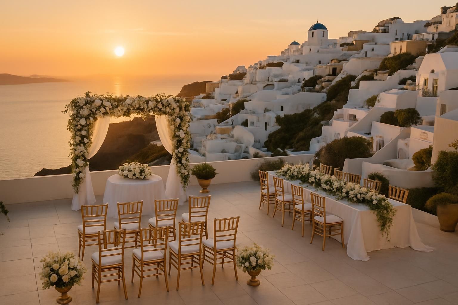 Découvrez les 7 lieux les plus magiques pour organiser un mariage de rêve en Grèce. Entre plages idylliques, villages pittoresques et panoramas inoubliables, trouvez l'endroit parfait pour célébrer votre amour.