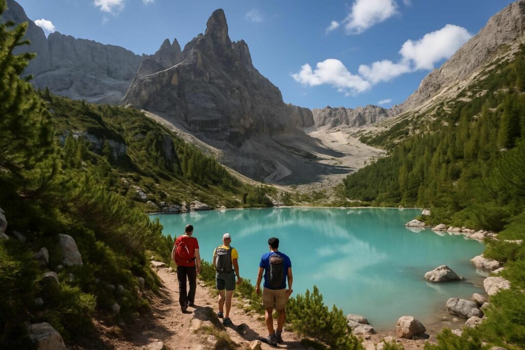 Découvrez le Lac Sorapis, une randonnée incontournable au cœur des Dolomites, offrant des paysages à couper le souffle et une expérience inoubliable en pleine nature.