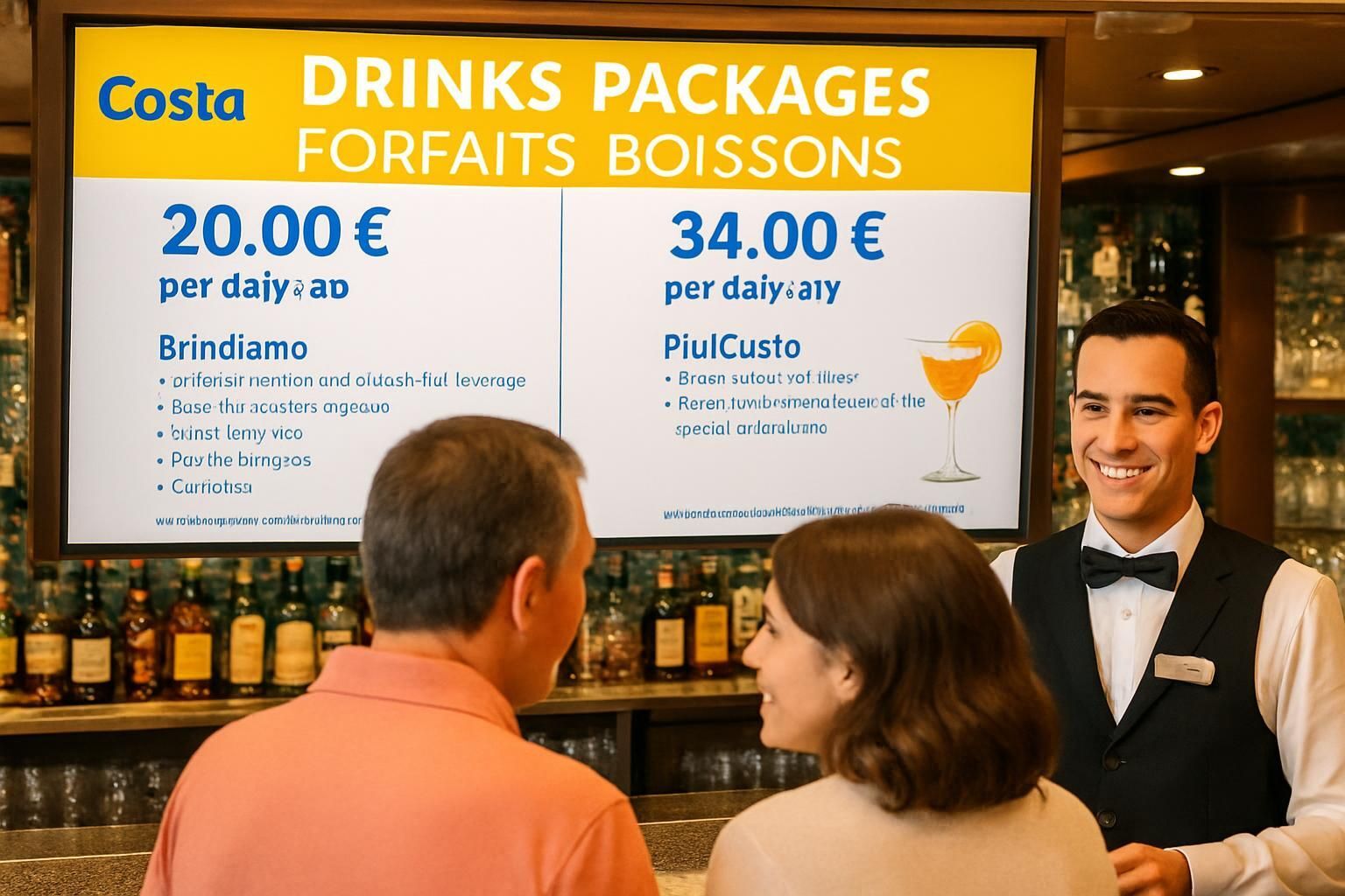 Découvrez mon avis complet sur le forfait boisson Costa après une croisière, ses avantages, tarifs et conseils pour profiter au mieux de votre expérience à bord.