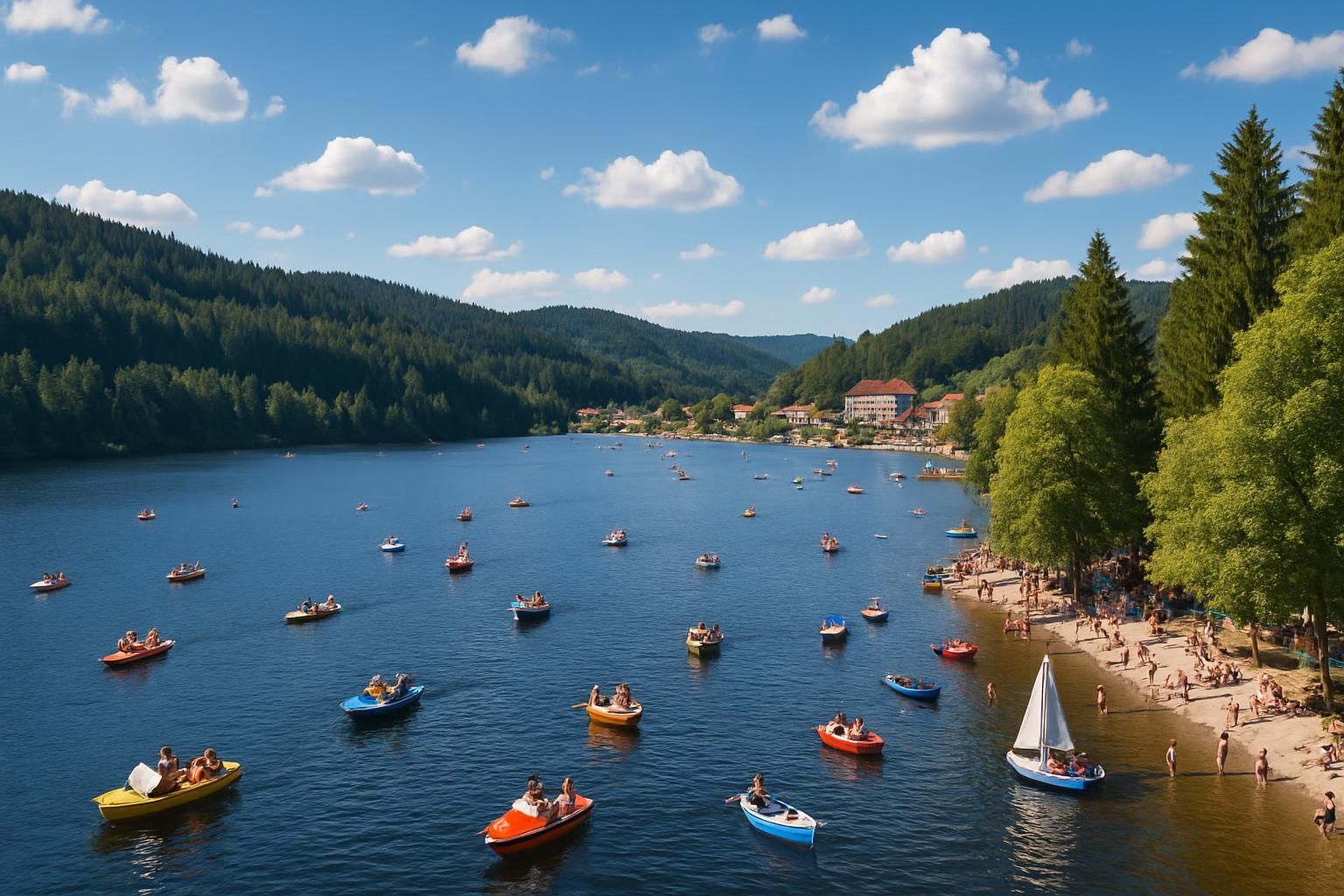 Découvrez 5 activités incontournables à faire au lac Titisee, entre nature, détente et aventures pour toute la famille.