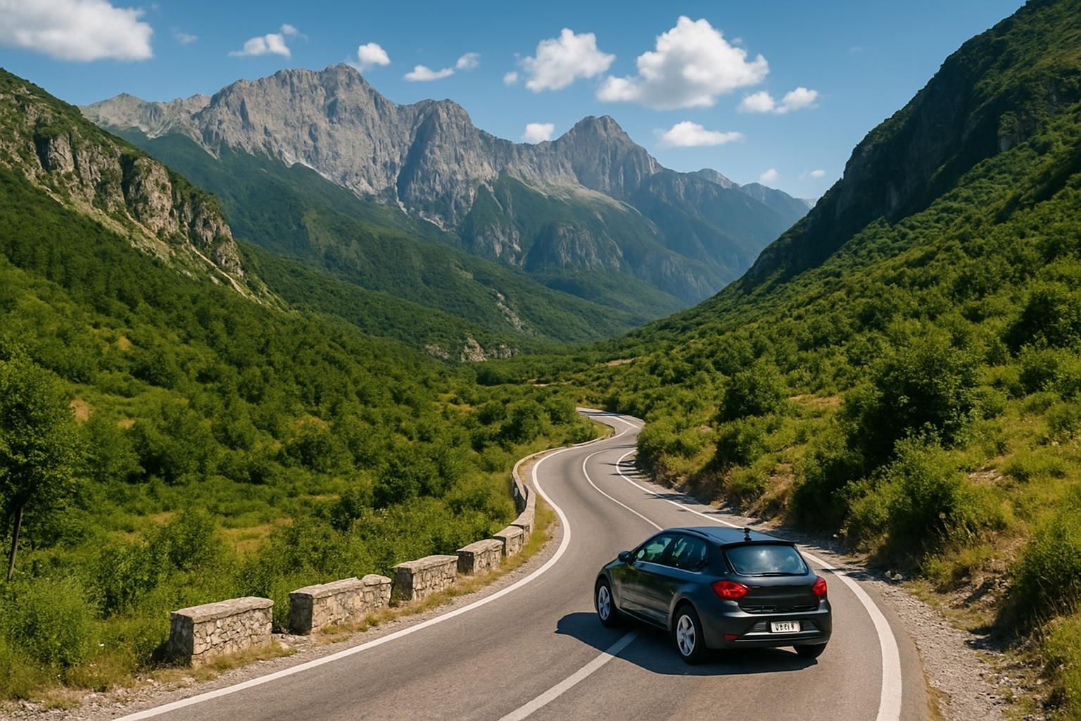 Découvrez nos conseils pratiques pour louer une voiture en Albanie en 2025 et profitez d'un voyage en toute liberté et sécurité.
